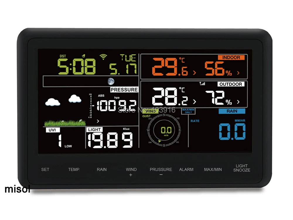 метеостанция carrin kw9008w-sm. цифровая метеостанция инструкция. цифровая метеостанция инструкция. метеостанция assistant ah-1991. Aw006 профессиональная метеостанция с wifi.
