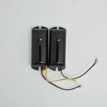 (1 pair) security alarm wired Mini infrared beam sensor water proof from 1meter to 6 meters Wall Windows anti thief Motion Alarm