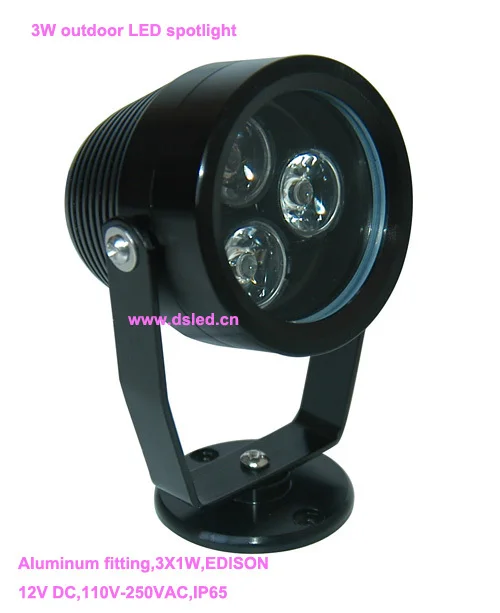 

Aluminum,,good quality 3W LED outdoor spotlight,LED garden light, DS-06-52-3W,110V-250VAC,2-year warranty
