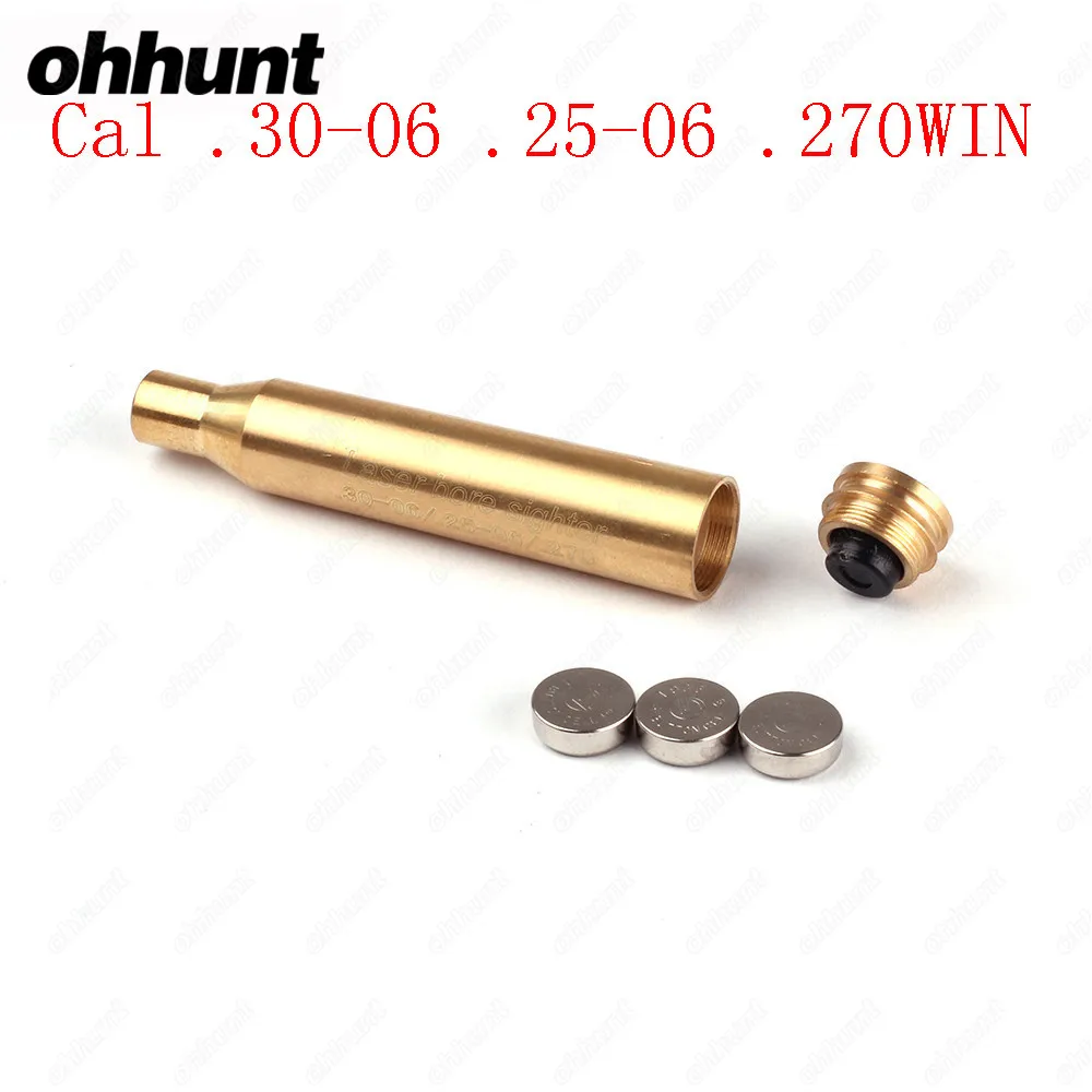 Ohhunt Тактический cal.30 06. 25 06 270Win картридж калибровки прибора красный лазерный