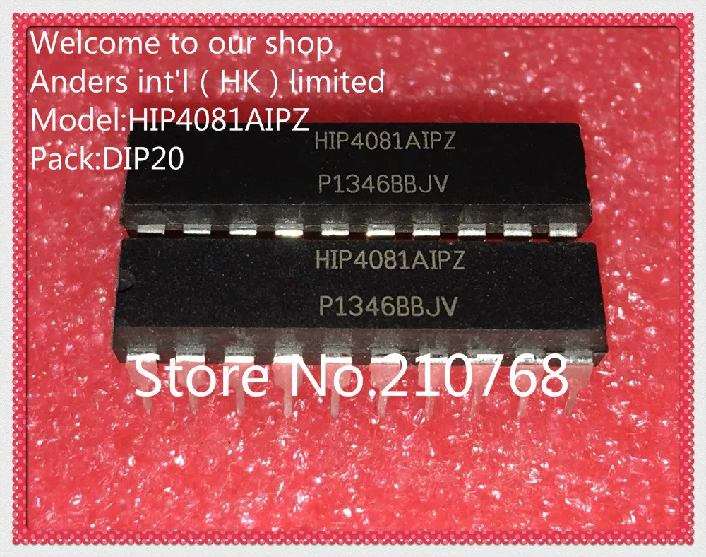 50 шт./лот HIP4081AIPZ HIP4081AIP HIP4081A1P HIP4081 DIP20 | Электронные компоненты и принадлежности