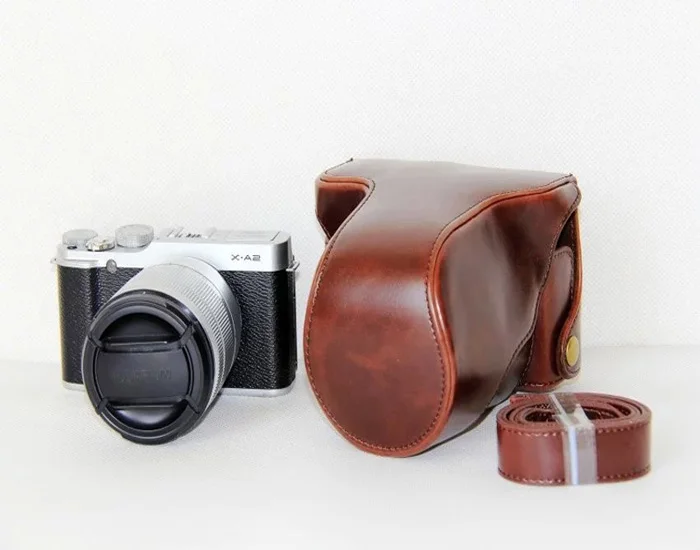 Чехол для камеры FujiFilm Fuji XA1 XM1 XA2 XM2 XA3 XA10|camera bag|leather camera bagvideo case |