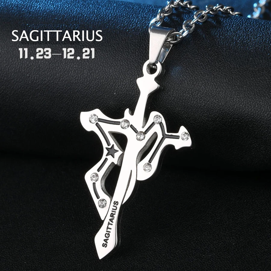 Sagittarius Constellation Women Pendants Necklaces