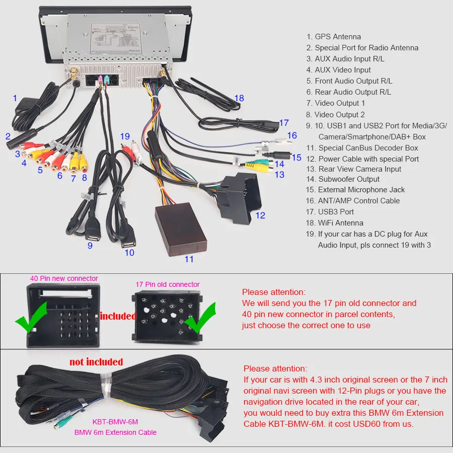 Clearance Erisin ES7339B 2 din Android 8.0 Octa Core 4GB RAM Car DVD GPS DAB for BMW 5er E39 E53 X5 M5 GPS Radio BT 24