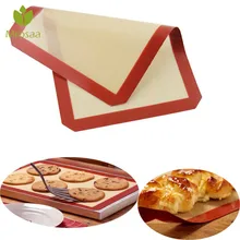 Mrosaa 40x30 см силиконовый коврик для выпечки стекловолокно антипригарный для выпечки тортов, печенья Мучные Кондитерские изделия хлеб коврик кухонные инструменты, гаджеты аксессуары