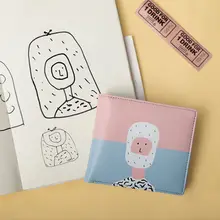 Original PU short wallets with fresh printing in 4 styles (FUN KIK)