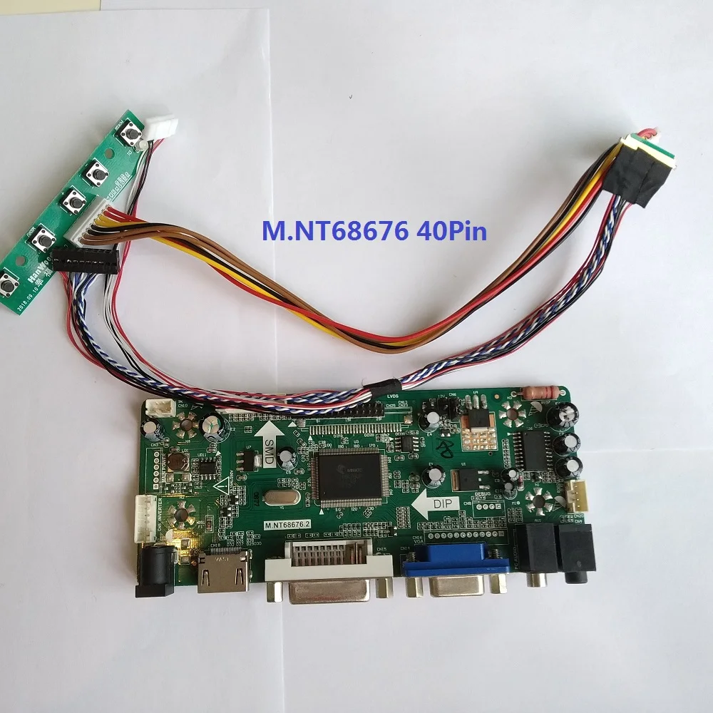 Kit for LP156WD1 TL D1 LED DIY Monitor M N68676 Controller board HDMI LCD 15 6