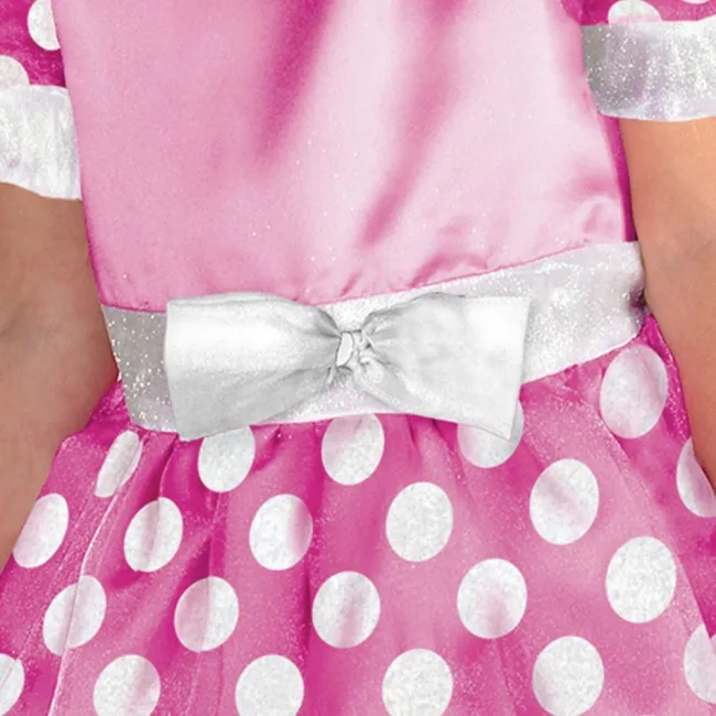 Розовое платье-пачка для маленьких детей вечерние маскарадные костюмы с бантом и Минни Маус платье для девочек Подарки на день рождения, От 5 до 10 лет для девочек