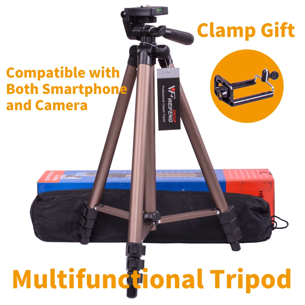DIGITALFOTO WEIFENG Mini Tripod font b smartphone b font digital gorillapod camera tripod stand dvr projector