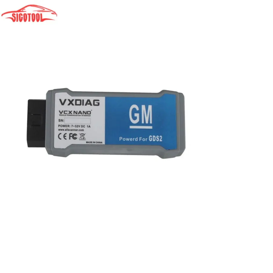 

Hot selling WIFI Version VXDIAG VCX NANO for GM/Opel Multiple GDS2 and TIS2WEB Diagnostic/Programming System with Original