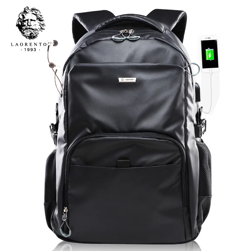 

LAORENTOU Backpack for Men and Women Laptop Computer Bag Girls Fashion Backpacks Big Capacity School Bag Trendy Female Backpack