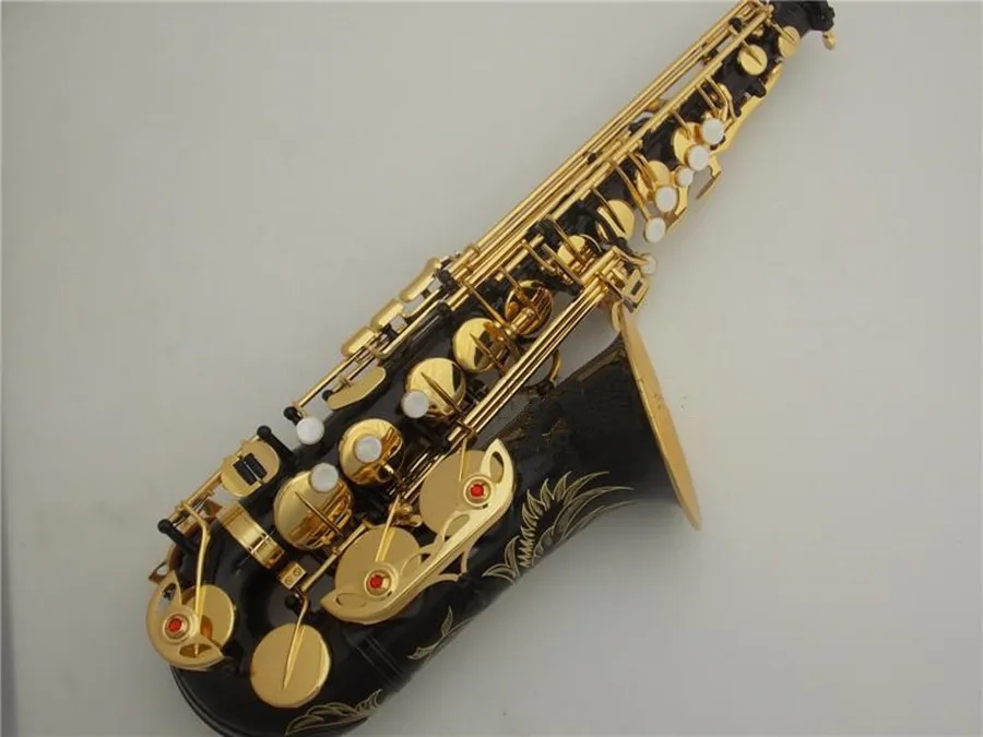 Alto Saxophone brass instruments Alto Saxophone Sax black gold nickel