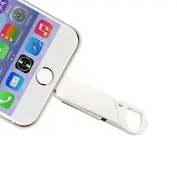 Usb флеш-накопитель для iPhone 6 6 S 6 Plus 7 7 S 7 P 8 8 Plus X iPad сверкающий USB Memory Stick 128 ГБ Pendrive для iOS внешнего хранения