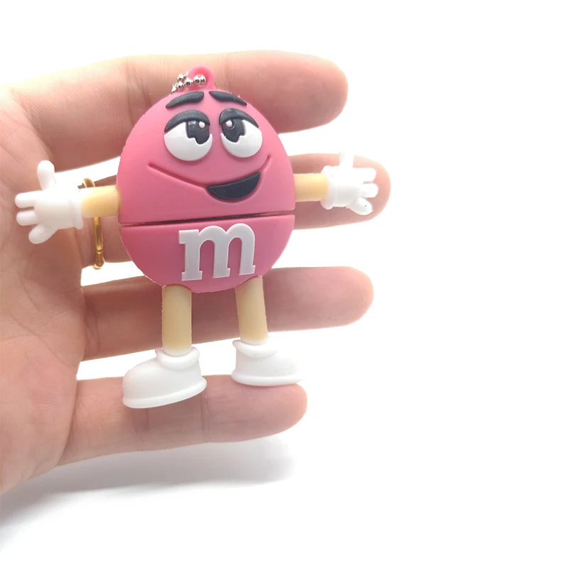 USB флеш накопитель с героями мультфильмов м шоколадные бобы флешка 4 гб 8 16 32 64