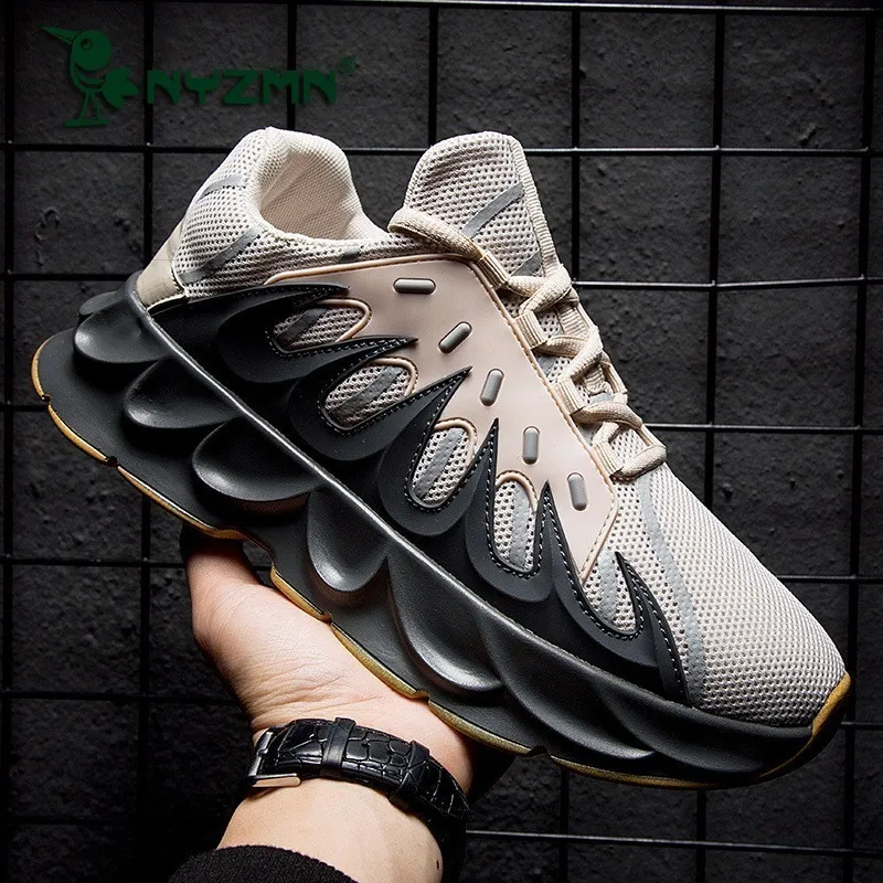 Ins/Обувь для папы мужские легкие летние кроссовки Zapatillas Deportivas Hombre модная дышащая