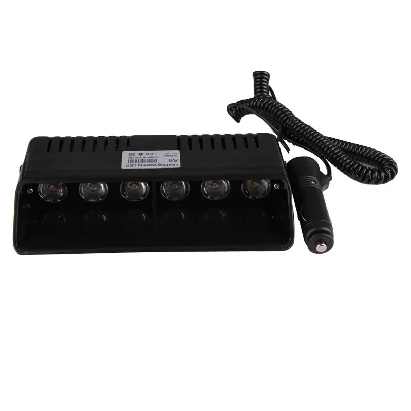 free-shipping-6W-power-led-flashing-lights-flashing-light-lamp-of-windscreen-sucker-shovel-lamp