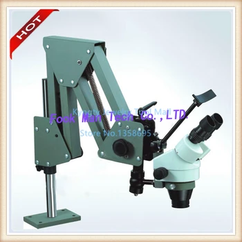 Free Shipping Jewelry Inspection Tools GRAVERS ACROBAT 7X-45X Microscope for Watch Making LED Light As Gift