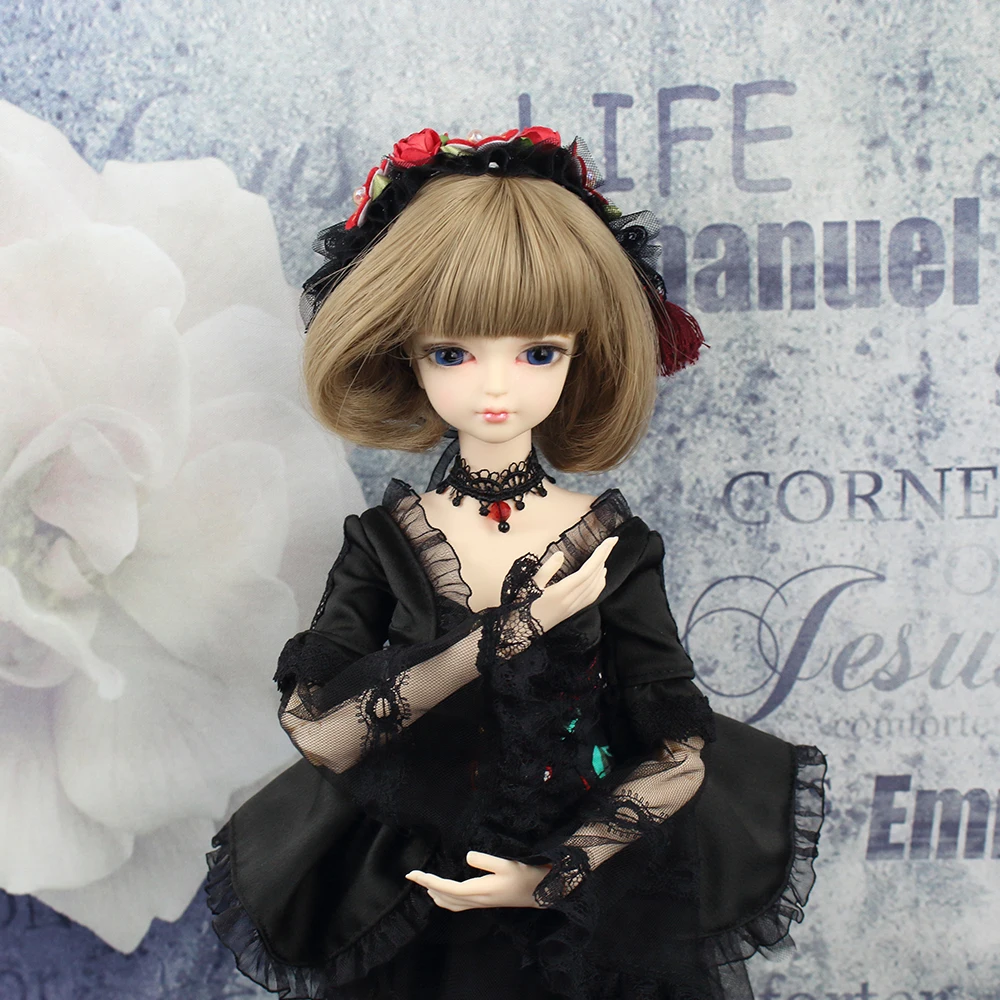 

MMGIRL BJD DOLL fortune days 1/4 45cm with/without clothes combination with hair dress shoes or naked doll toy gift