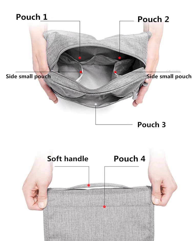 Женская и мужская подвесная косметичка для путешествий, Несессер для макияжа, хранение туалетных принадлежностей, косметичка, косметичка, органайзер, косметичка, косметичка