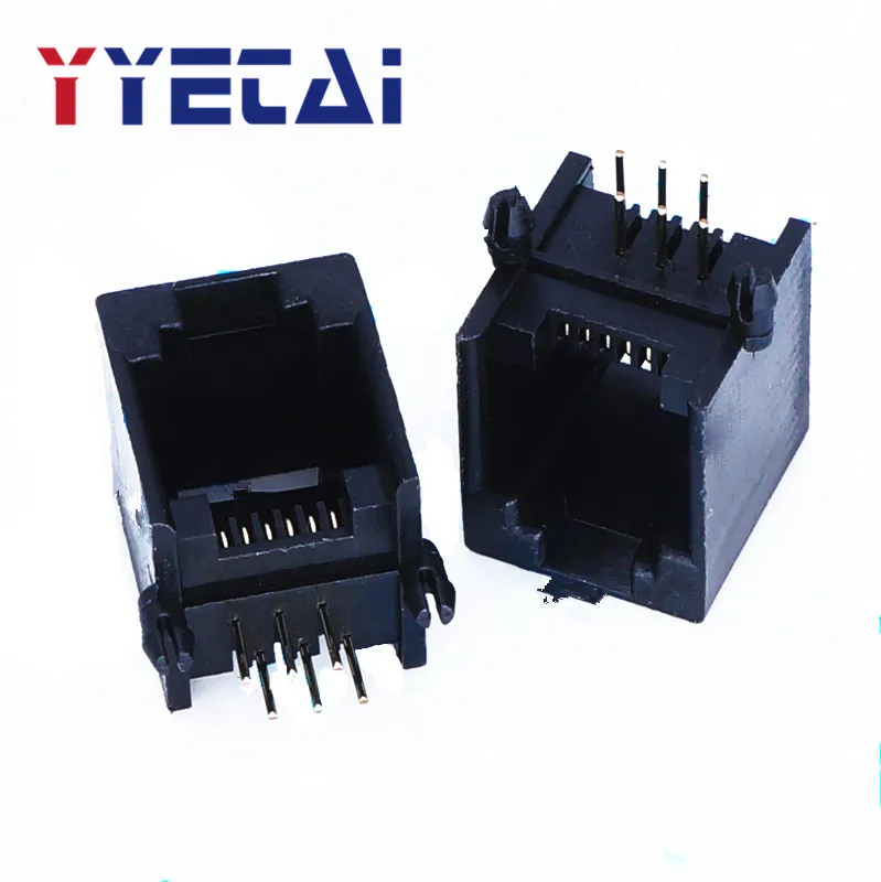 YongYeTai RJ11 розетка 6P6C RJ12 телефонная Бесплатная доставка|Соединители| |