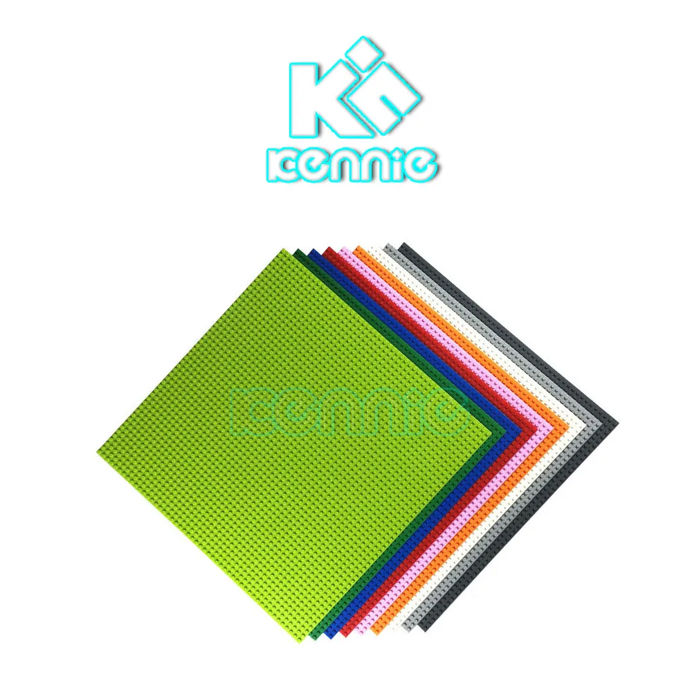 

5pcs/lot Kennie DIY MOC Building Blocks Compatible with Hi-Tech Accessories Technic Panel Plate base plate 50x50 NO.3812