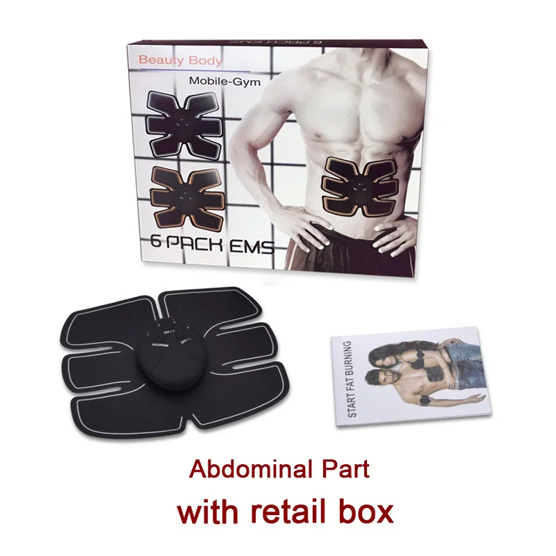 

6 Mode Smart Electric muscle stimulator Abdominal ABS EMS Weight loss slimming Massager