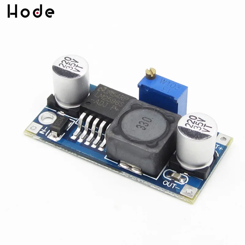 

1pcs LM2596 LM2596S DC-DC 4.5-40V adjustable step-down power Supply module NEW ,High Quality