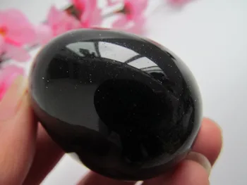 

NATURAL Red Goldstone Quartz Crystal Egg Decoration Resistant Healing Stone Natural Mineral StoneFeng Shui Decoration 90g