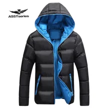 Повседневная мужская женская зимняя Повседневная Новая Толстая стеганая куртка с капюшоном на молнии, тонкие мужские и женские пальто, Мужская парка, теплая верхняя одежда