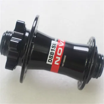 

Black QR novatec D881SB front 6 nail mtb diac hubs 200g 9x108mm Bearing MTB bicycle front hub 28H