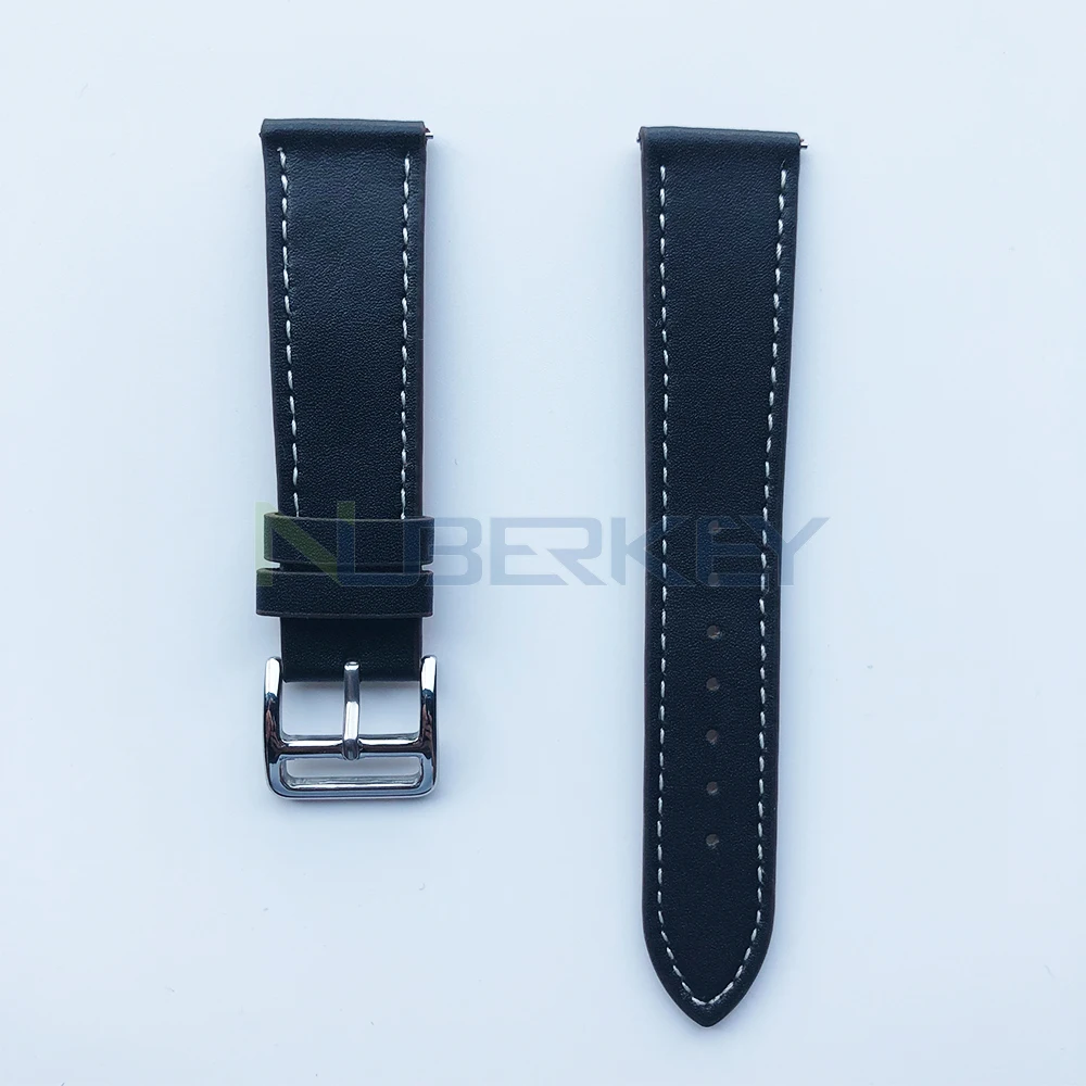 Ремешок для часов из натуральной кожи для Huami Amazfit bip youth Watch ремешок умные аксессуары для Xiaomi спортивные часы сменный ремешок - Цвет: Яркий