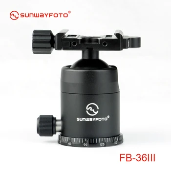 

SUNWAYFOTO FB36III Tripod Head Quick Release Clamp For DSLR Tripode Quick Release Clamp Plate BallHead Lever Release Clamp