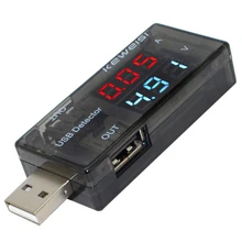 USB зарядное устройство тестер напряжения тока Мобильный аккумулятор детектор мощности Измеритель Напряжения тока