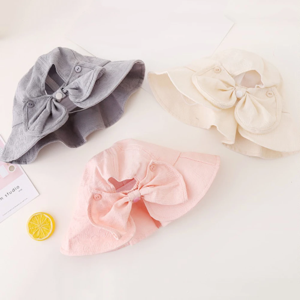 Summer Travel Outdoor Children Baby Girl Wide Brim Sun Hat Bowknot Bucket Cap hot Summer Travel Outdoor Children Baby Girl Wide Brim Sun Hat Bowknot Bucket Cap hot