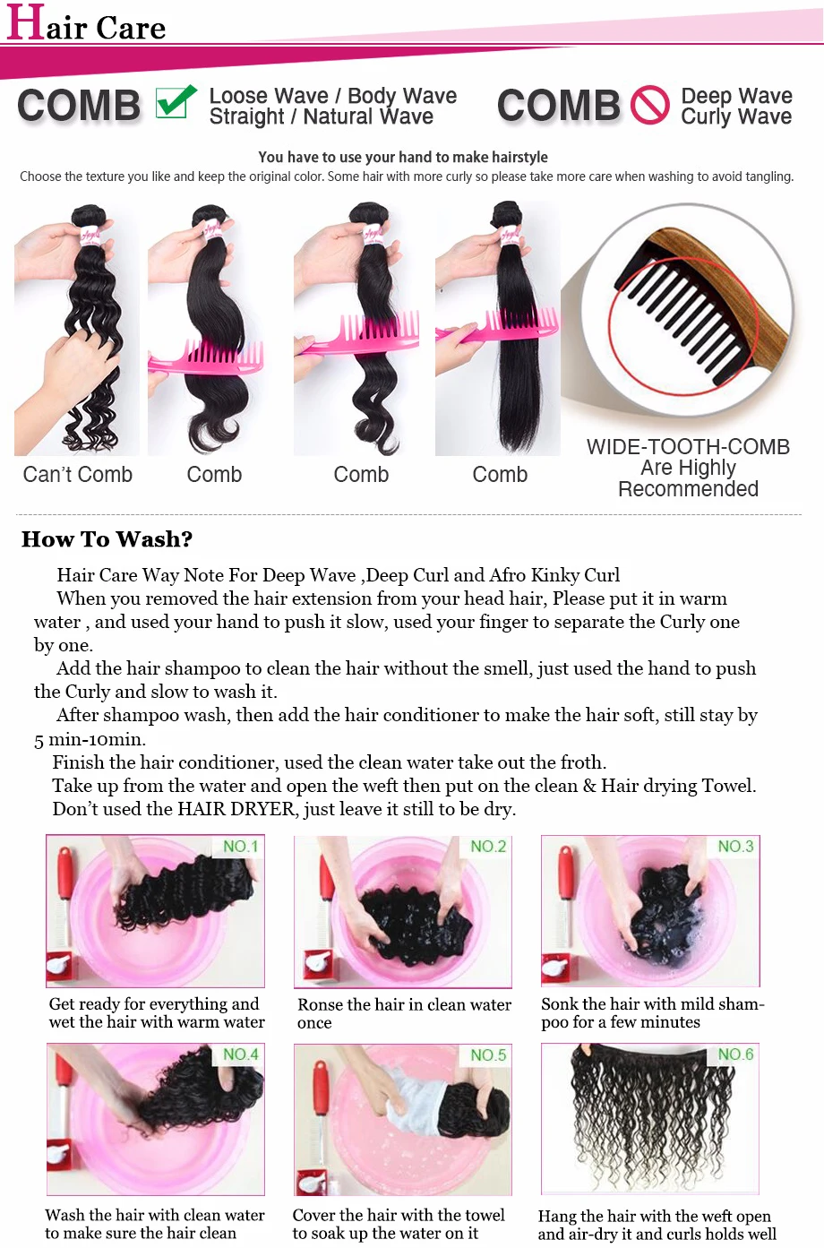 8Hair care