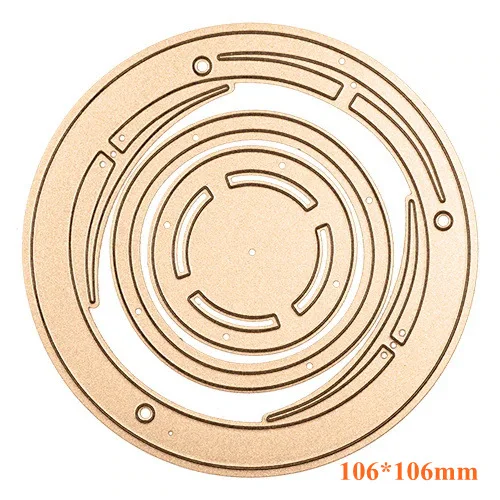 

Steering Shield Frame Metal Cutting Dies Stencil for DIY Scrapbooking Embossing Photo Album Decoration Paper Card Craft Die Cut