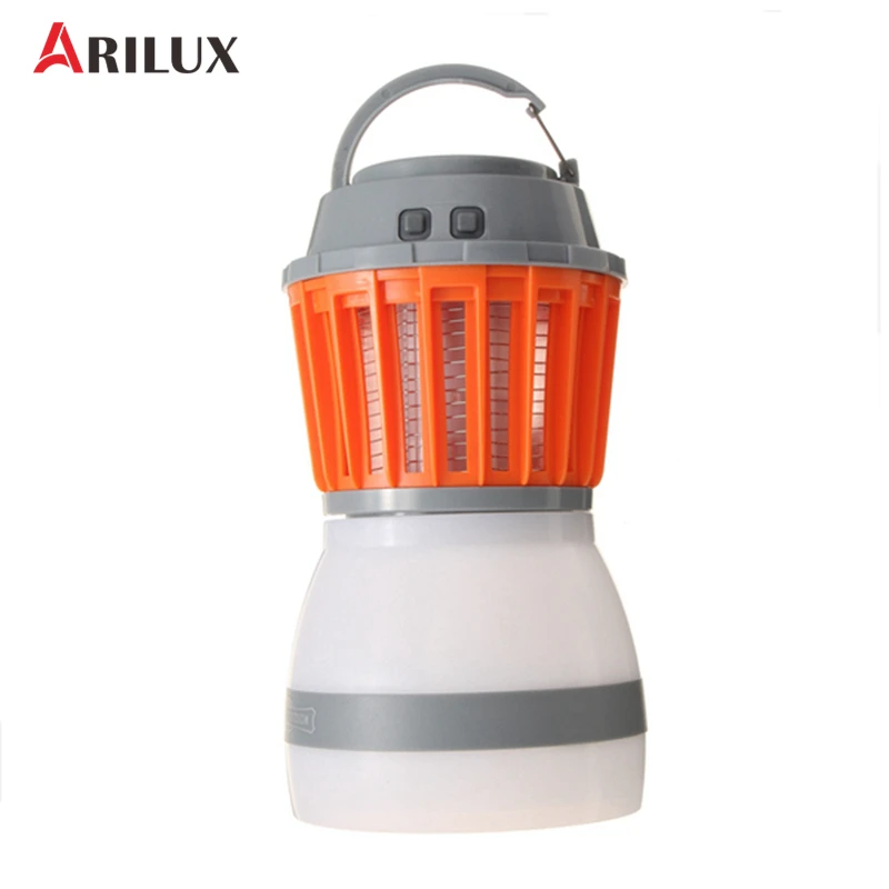 

ARILUX Portable LED Mosquito Killer Camping Light USB Charging/Solar Power Multi-fuction LED Light Lamp Waterproof Emergency