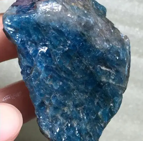 Rare!!Blue Green Apatite Crystal Natural Mineral
