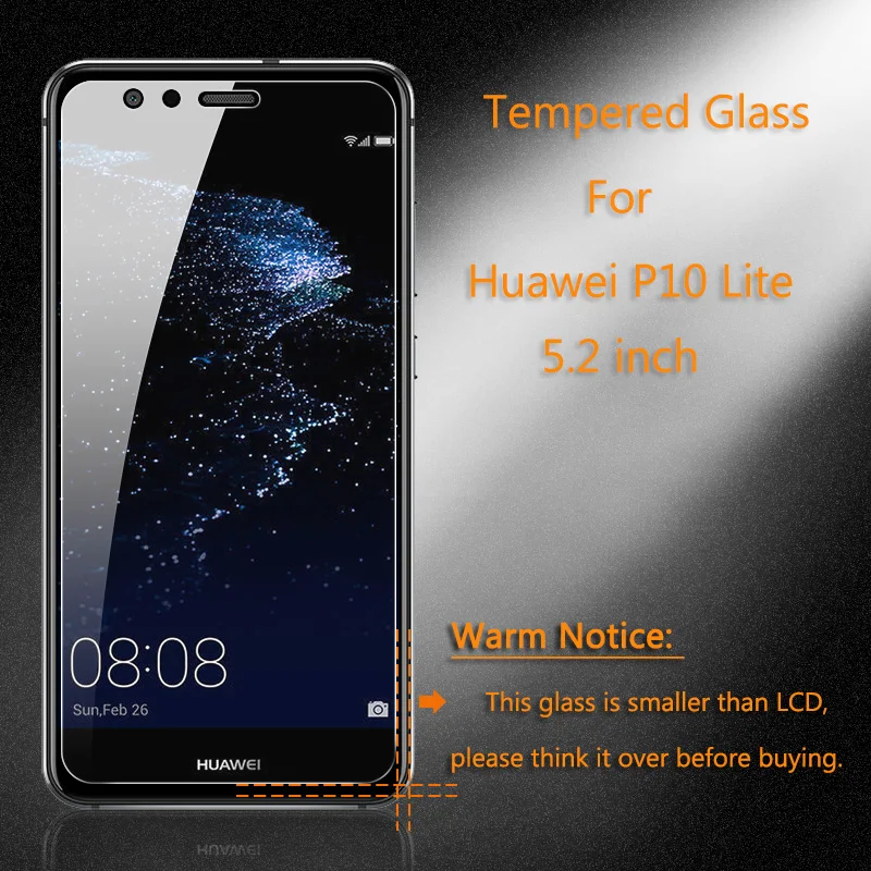 KHW1664_2_9H Explosion-proof Tempered Glass Film for HUAWEI P10 Lite 5.2 inch