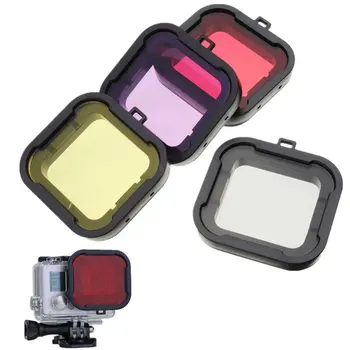 

High quality go pro Underwater Diving Filter Lens Cover UV Filter for GoPro Hero 4 3+ Action Camera