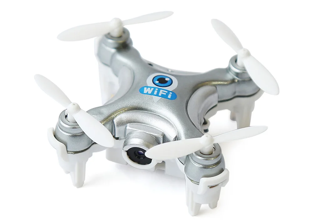 RC Квадрокоптер Cheerson CX 10W CX10W Wifi FPV 0.3MP камера светодиодный 3D флип 4CH CX10 обновленная