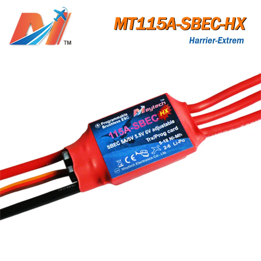 Maytech Clearance Sale Electric Speed Controller 115A electronic accessories for remote control airplane price