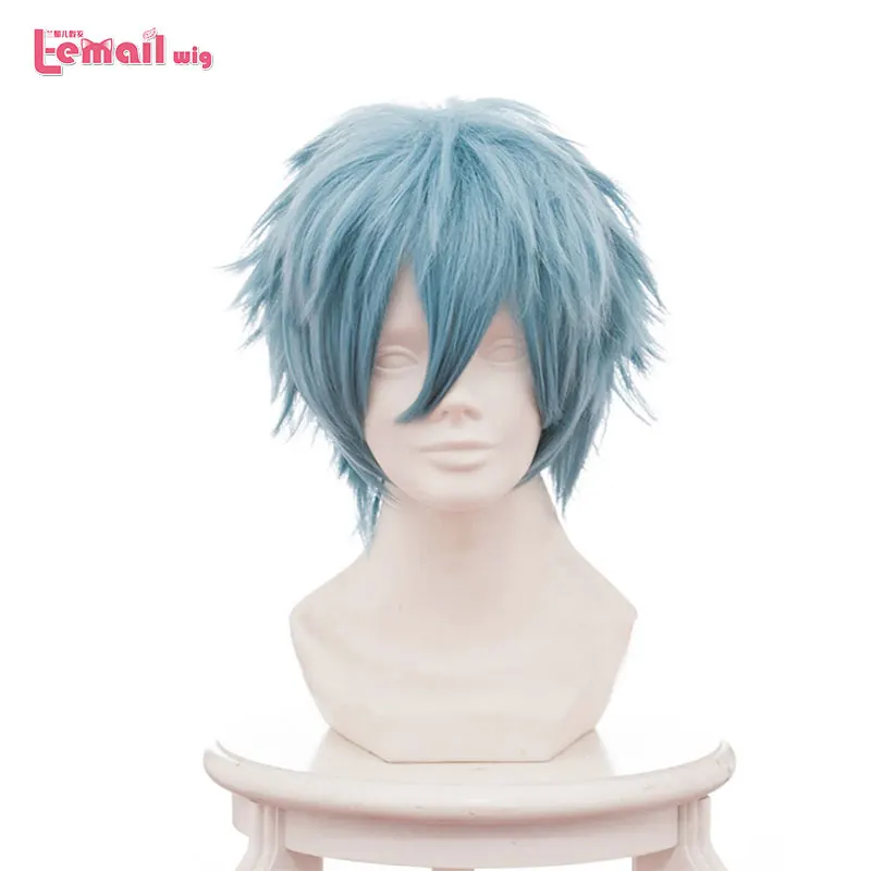 L email wig My Hero Academia Tomura Shigaraki Cosplay Wigs 30cm Gray