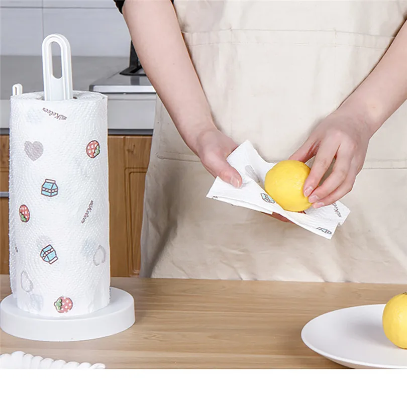 Kitchen Clean Paper Towel Cloth Durable Washable for Dish Glass Desk Paper Towels Household Cleaning Tools #4A03 (5)