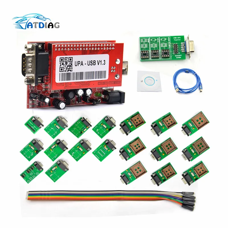 

2018 New UPA USB Programmer V1.3 for Version Main Unit for Sale UPA USB Adapter ECU Chip Tunning UPA-USB UPA USB 1.3 with Best