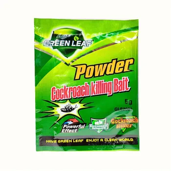 

3000 PCS Green Leaf Powder Pest Control kill Cockroach Trap Medicine Cockroach Killing Pesticide Insecticide Effect Destroy Bait