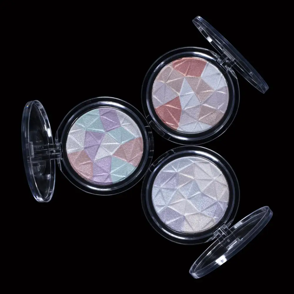 MEIS beauty Makeup Shimmer Хайлайтер для контуринга лица Косметика прессованная пудра хайлайтер палитра осветляет кожу Maquiagem MS0171