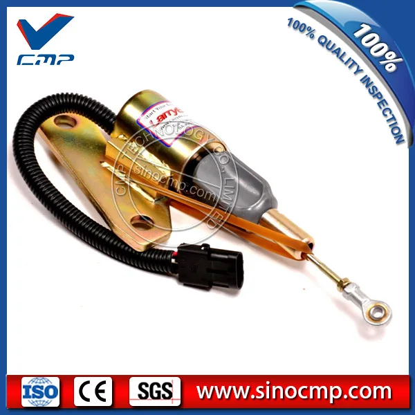 Sinocmp 12v топливная заслонка отключение от огнестойкого соленоида 3991624 SA-4959-12