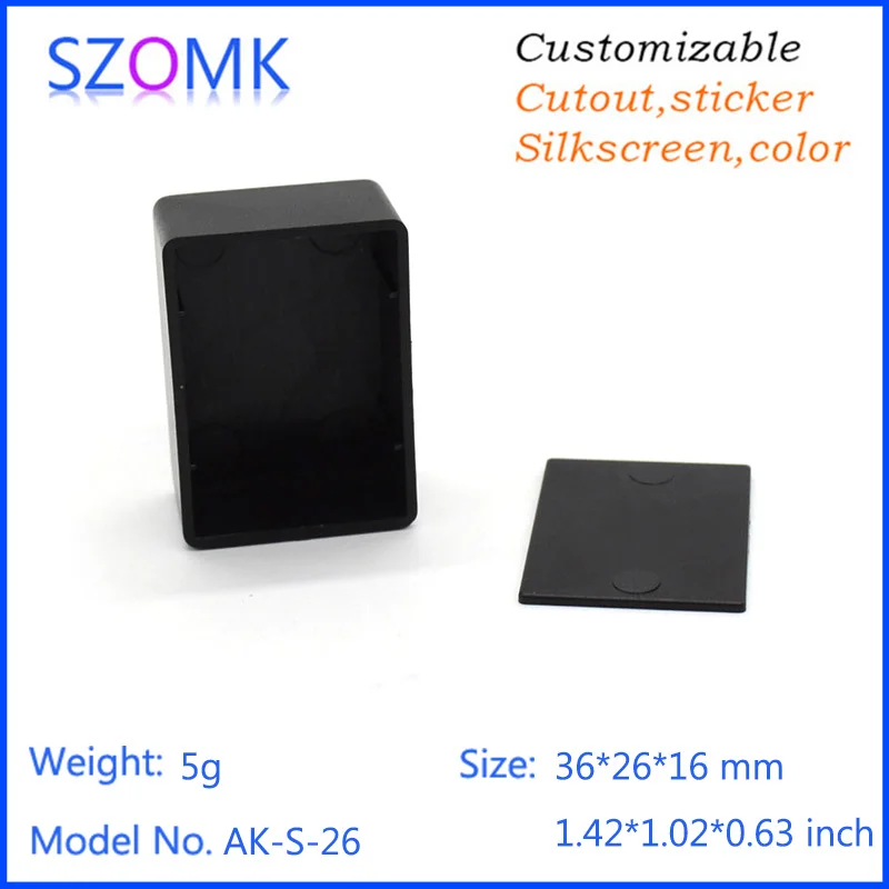 

(10 pcs) small plastic box junction case 36*26*16mm 1.42*1.02*0.63inch Electrical Control Box Electronics enclosure