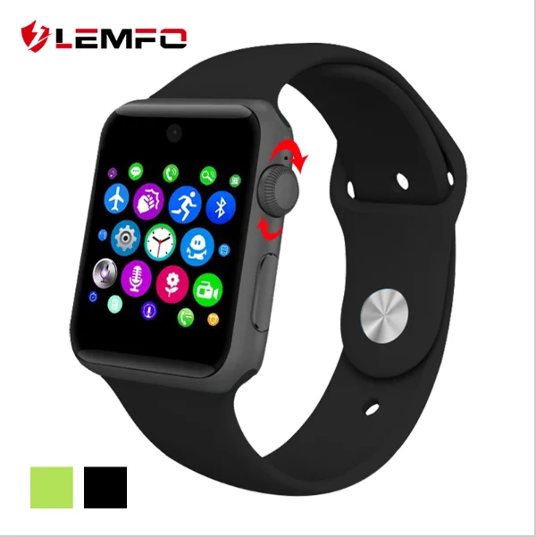 2016 Bluetooth Smart Watch Sync Notifier support Sim Card sport font b smartwatch b font For